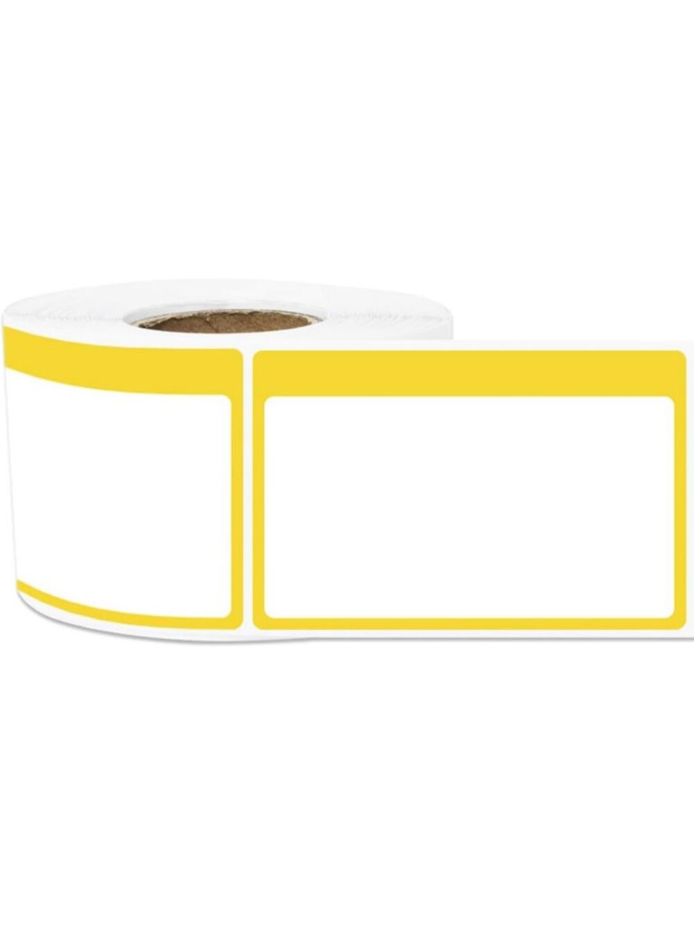 Bright Yellow Name Tag Stickers, 2.25"x3.5", 900 Count - Perfect for Events